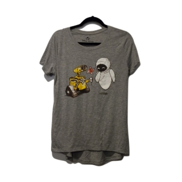 Disney Tops - Wall-E & Eva T-Shirt sz L